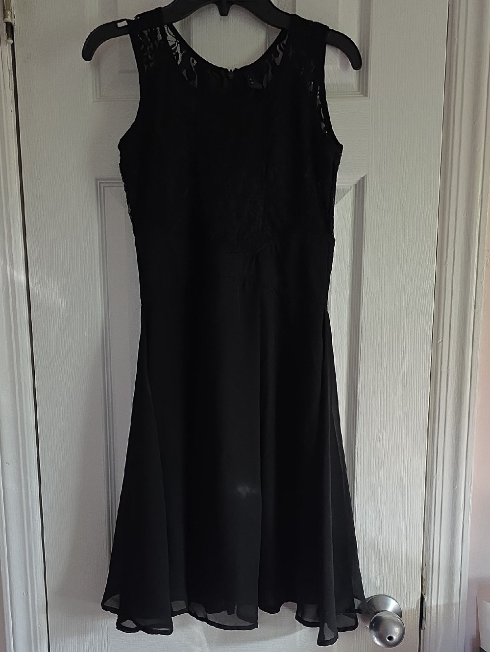 Lace A-Line Little Black Dress